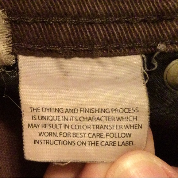 Gloria Vanderbilt “Amanda,” Missy 12 long, brown jeans. - Picture 3 of 4